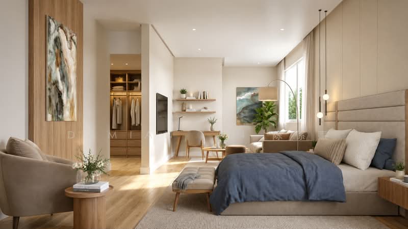 ⭐️NEAR BUS STOPS & MARKET | 1KM OF HENRY PARK PRIMARY SCHOOL | BRAND NEW 2.5-STY MODERN HOUSE⭐️, Tan Boon Chong Avenue Grove Tenang Istimewa Pelangi Harum Sampurna Maryland Holland Mount Sinai Moonbeam Henry Park Jalan Kebaya Jelita Greenleaf Ming Teck Sixth Namly Lim Tai See Lotus Lasia Lemon Lily Redwood Maple Fir Cypress Cherry Oak Coronation, 6 Bedrooms, 11,218 sqft, Bungalow House For Sale, by Damian Tan 陈係赈, 500171174 - Bedroom - PropertyGuru.com.sg