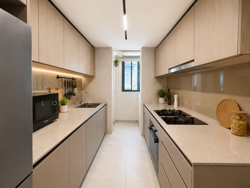 Penrose, 26 Sims Drive, 3 Bedrooms, 1,184 sqft, Condominium For Sale, by Lorraine Tan Yu Lin, 500171246 - Kitchen - PropertyGuru.com.sg