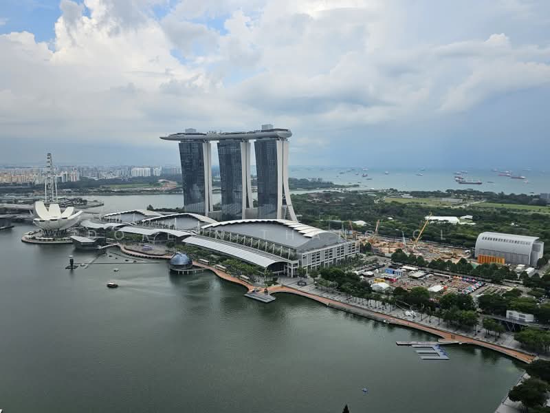 The Sail @ Marina Bay, 6 Marina Boulevard, 3 Bedrooms, 1,313 sqft, Condominium For Rent, by Doreen Thang CL, 500171305 - Fantastic Bay View from Level 44 - PropertyGuru.com.sg