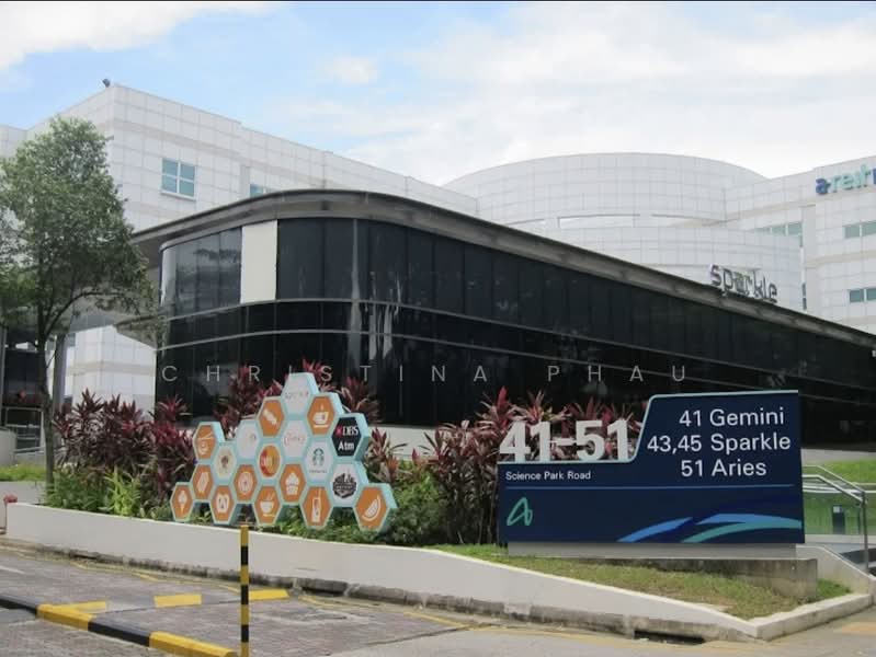 Sparkle @ Singapore Science Park 2, 45 Science Park Road, 2,727 sqft, Food & Beverage For Rent, by Christina Phau, 500171316 - CommercialGuru.com.sg