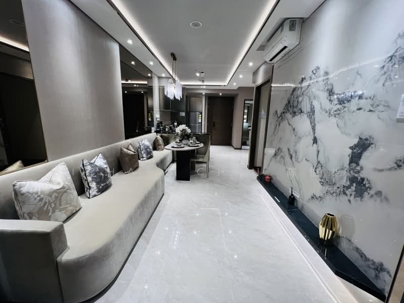 Chuan Park, 240 Lorong Chuan, 2 Bedrooms, 743 sqft, Condominium For Sale, by Michael Chin 陈俊雄, 500171322 - Living Room - PropertyGuru.com.sg