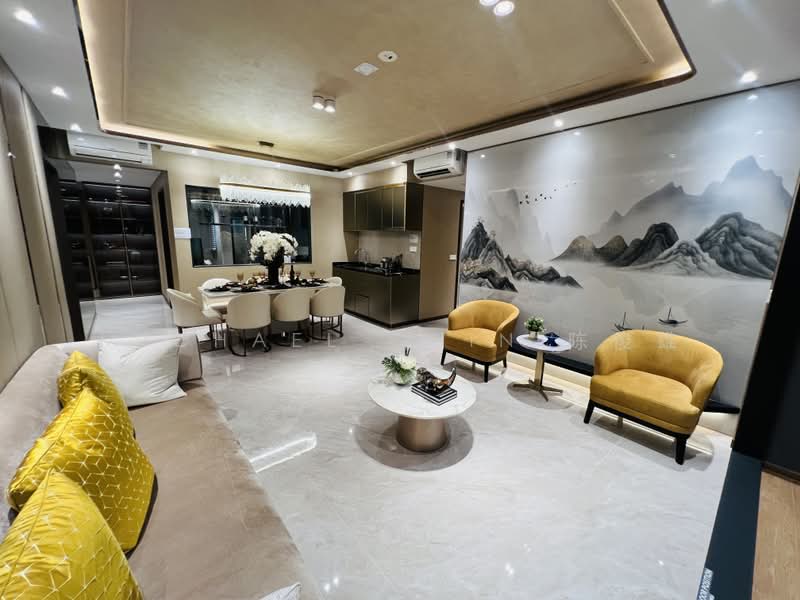 Chuan Park, 240 Lorong Chuan, 2 Bedrooms, 743 sqft, Condominium For Sale, by Michael Chin 陈俊雄, 500171322 - Living Room - PropertyGuru.com.sg