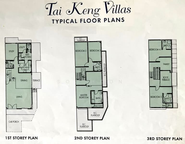 ★ TAI KENG VILLAS ★ CORNER TERRACE ★ BRIGHT & AIRY ★, Jalan Kelichap, 6 Bedrooms, 3,089 sqft, Corner Terrace For Sale, by Soo Hoon, 500171325 - PropertyGuru.com.sg