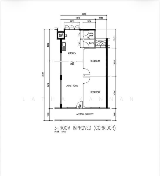 1 Tanjong Pagar Plaza, 1 Tanjong Pagar Plaza, 2 Bedrooms, 635 sqft, HDB Flat For Sale, by Latha Kannan, 500171385 - PropertyGuru.com.sg