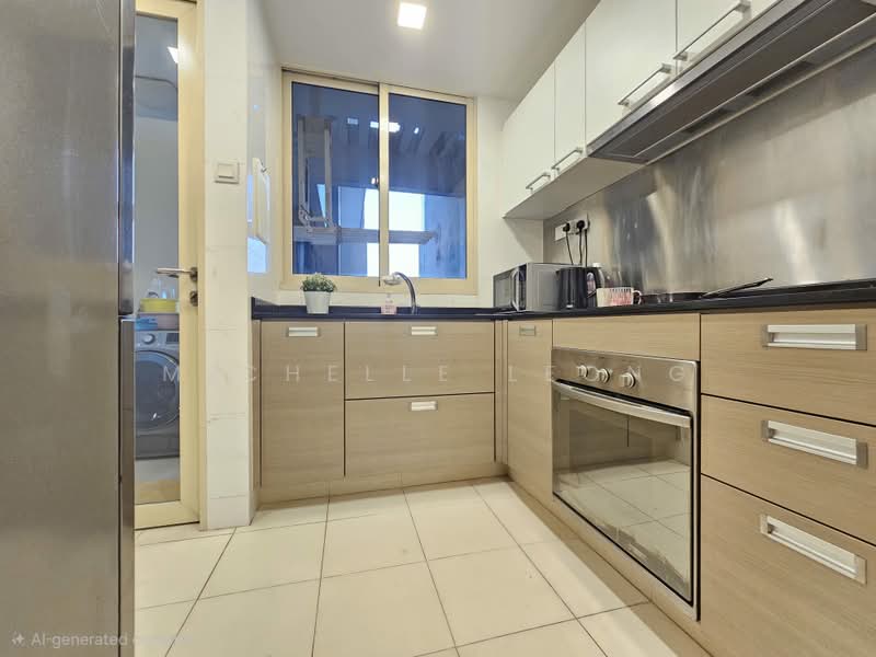 The Estiva, 313 Pasir Panjang Road, 3 Bedrooms, 1,001 sqft, Apartment For Rent, by Michelle Leong, 500171392 - Kitchen - PropertyGuru.com.sg