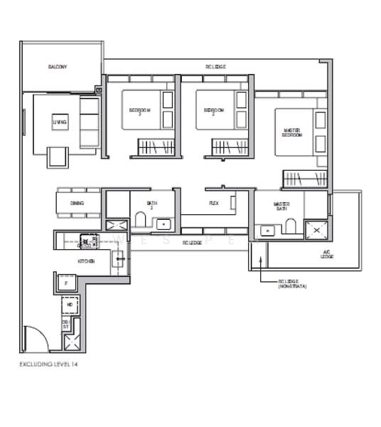 Lentor Modern, Lentor Central, 3 Bedrooms, 990 sqft, Condominium For Sale, by Wes Peh, 500171398 - PropertyGuru.com.sg