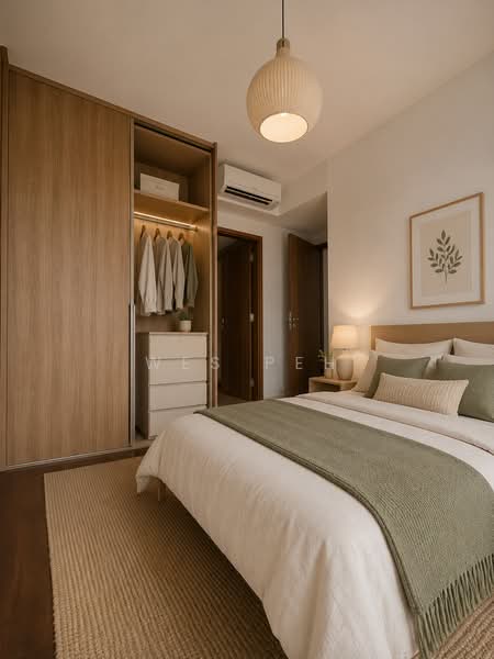 Lentor Modern, Lentor Central, 3 Bedrooms, 990 sqft, Condominium For Sale, by Wes Peh, 500171398 - Bedroom - PropertyGuru.com.sg