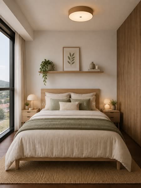 Lentor Modern, Lentor Central, 3 Bedrooms, 990 sqft, Condominium For Sale, by Wes Peh, 500171398 - Bedroom - PropertyGuru.com.sg