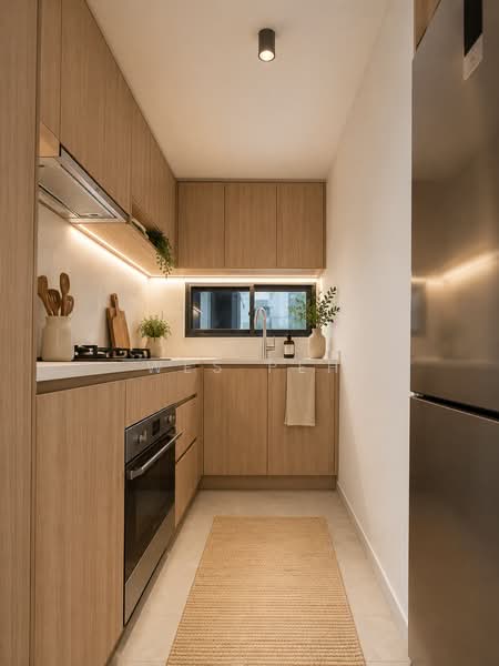 Lentor Modern, Lentor Central, 3 Bedrooms, 990 sqft, Condominium For Sale, by Wes Peh, 500171398 - Kitchen - PropertyGuru.com.sg