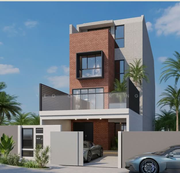 ⭐️⭐️Landed7772 @ Brand New Terrace @Sembawang Hills, Chengam, Leban, Gelenggang, Kuras, 5 Bedrooms, 5,780 sqft, Terraced House For Sale, by Yeo Chak Khng, 500171439 - Exterior - PropertyGuru.com.sg