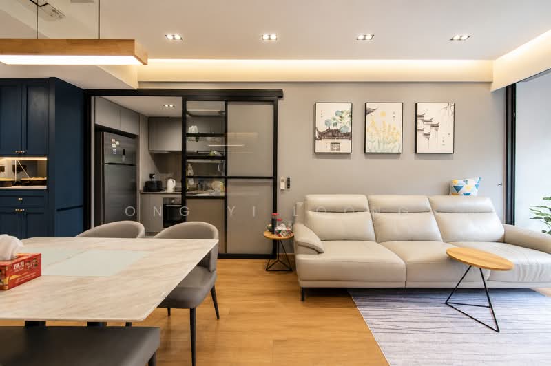 Kandis Residence, 2 Kandis Link, 2 Bedrooms, 797 sqft, Condominium For Sale, by Ong Yi Loong, 500171447 - Living Room (Artist Impression) - PropertyGuru.com.sg