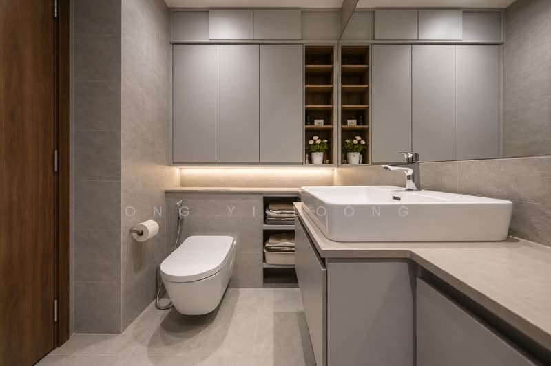Kandis Residence, 2 Kandis Link, 2 Bedrooms, 797 sqft, Condominium For Sale, by Ong Yi Loong, 500171447 - Common Bathroom (Artist Impression) - PropertyGuru.com.sg