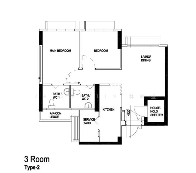 114A Alkaff Crescent, 114A Alkaff Crescent, 2 Bedrooms, 732 sqft, HDB Flat For Sale, by Jaeson Lin 林暉盛, 500171463 - PropertyGuru.com.sg