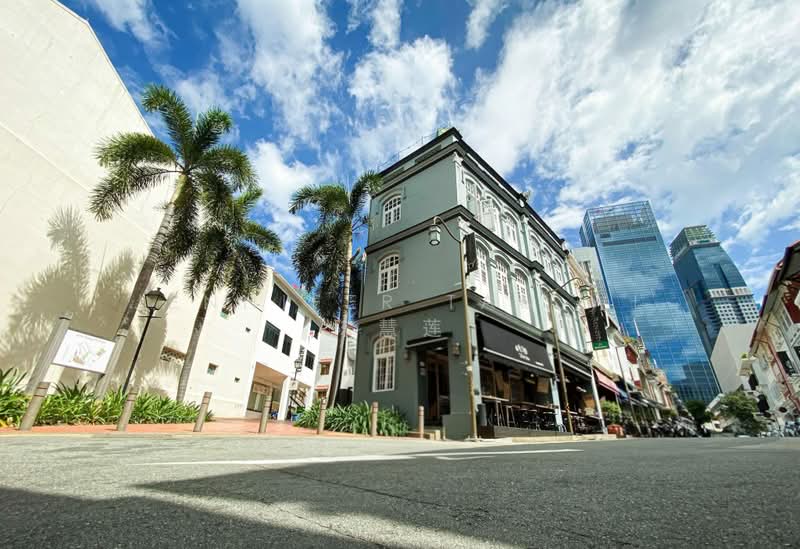 Ann Siang Road, Exclusively Rare F&B, Full commercial shophouse, Ann Siang Road, 9,900 sqft, Shop / Shophouse For Sale, by Jennifer Tan WL 陈慧莲, 500171472 - Exterior - CommercialGuru.com.sg