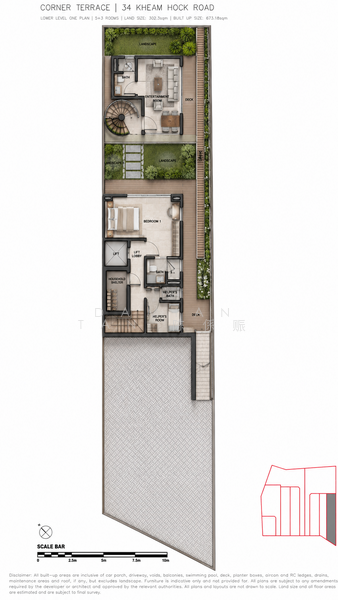 ⭐️WITHIN 1KM OF SCGS (PRIMARY) | RARE BRAND NEW MODERN 2.5-STY CORNER TER NEAR BOTANIC GARDENS MRT⭐️, Kheam Hock Road Trevose Tempua University Bahasa Unggas Seni Tudor Camborne Ilmu Adat Sejarah Shelford Watten Hillcrest Berrima Narooma Dalkeith Harlyn Merryn Harom Setangkai Princess Wales Prince Coronation King's Queen's Duke's Duchess Prince Lily, 6 Bedrooms, 7,898 sqft, Corner Terrace For Sale, by Damian Tan 陈係赈, 500171473 - PropertyGuru.com.sg