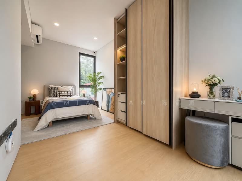 ⭐️WITHIN 1KM OF SCGS (PRIMARY) | RARE BRAND NEW MODERN 2.5-STY CORNER TER NEAR BOTANIC GARDENS MRT⭐️, Kheam Hock Road Trevose Tempua University Bahasa Unggas Seni Tudor Camborne Ilmu Adat Sejarah Shelford Watten Hillcrest Berrima Narooma Dalkeith Harlyn Merryn Harom Setangkai Princess Wales Prince Coronation King's Queen's Duke's Duchess Prince Lily, 6 Bedrooms, 7,898 sqft, Corner Terrace For Sale, by Damian Tan 陈係赈, 500171473 - Bedroom - PropertyGuru.com.sg
