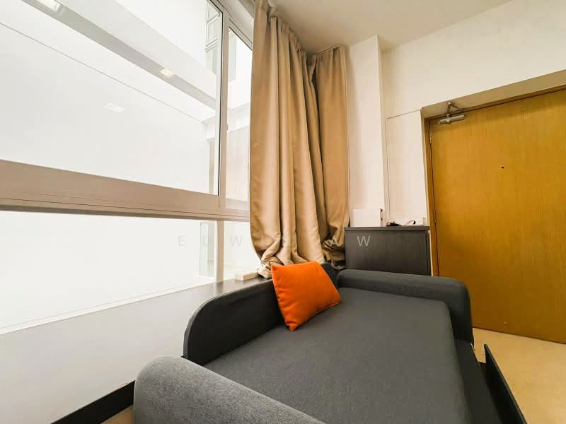 Attitude @ Kim Yam, 1 Kim Yam Road, 1 Bedroom, 334 sqft, Condominium For Rent, by Edwin Aw, 500171481 - Living Room - PropertyGuru.com.sg