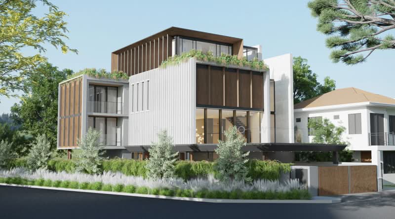 ❤️ Luxurious Brand New 2.5 Storey Semi-D @ Jalan Jambu Mawar ❤️ 8897 I732, Jalan Jambu Mawar. Call 8897 I732, 6 Bedrooms, 9,000 sqft, Semi-Detached House For Sale, by Karen Low, 500171488 - Exterior - PropertyGuru.com.sg