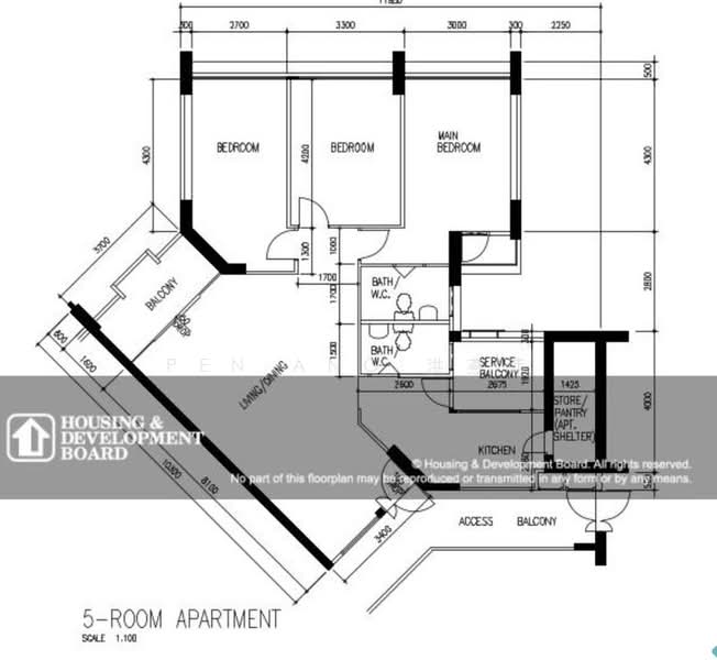 233 Compassvale Walk, 233 Compassvale Walk, 3 Bedrooms, 1,323 sqft, HDB Flat For Sale, by Pen Ang 洪燕萍, 500171499 - PropertyGuru.com.sg