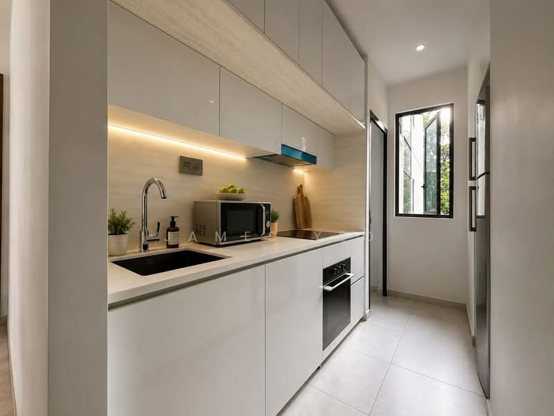 Lattice One, 1 Seraya Crescent, 3 Bedrooms, 872 sqft, Condominium For Sale, by James Yeo, 500171544 - Kitchen - PropertyGuru.com.sg