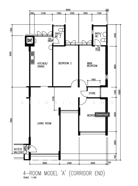 781 Yishun Ring Road, 781 Yishun Ring Road, 3 Bedrooms, 1,130 sqft, HDB Flat For Sale, by Abigail Tang, 500171547 - PropertyGuru.com.sg