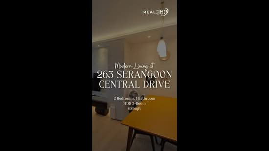 263 Serangoon Central Drive, 263 Serangoon Central Drive, 2 Bedrooms, 688 sqft, HDB Flat For Sale, by Sharon Goh 吴惠资, 500171558 - PropertyGuru.com.sg