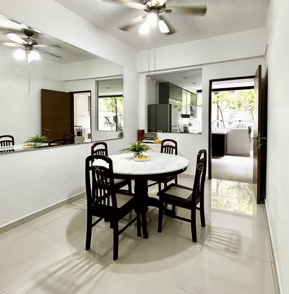 Fudu Park, 59 Lentor Grove, 3 Bedrooms, 2,646 sqft, Terraced House For Rent, by Eve Tang, 500171562 - Dining room - PropertyGuru.com.sg