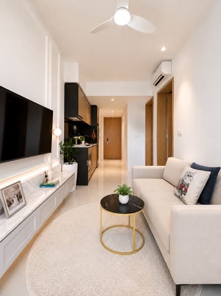 Midwood, 10 Hillview Rise, 1 Bedroom, 484 sqft, Condominium For Sale, by Torance Paul, 500171566 - Living Room - PropertyGuru.com.sg