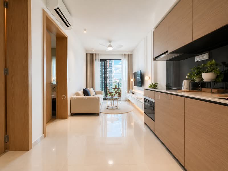 Midwood, 10 Hillview Rise, 1 Bedroom, 484 sqft, Condominium For Sale, by Torance Paul, 500171566 - Living Room - PropertyGuru.com.sg