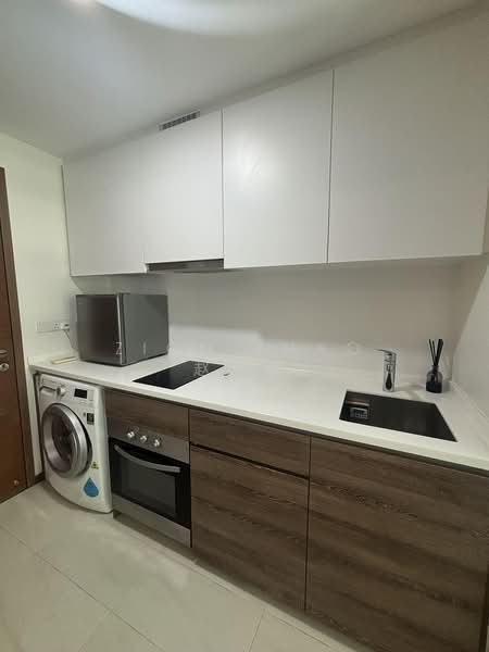 The Topiary, 15 Fernvale Lane, Studio, 200 sqft, Executive Condominium For Rent, by Zion Zhao 赵峻慷, 500171578 - Kitchen - PropertyGuru.com.sg