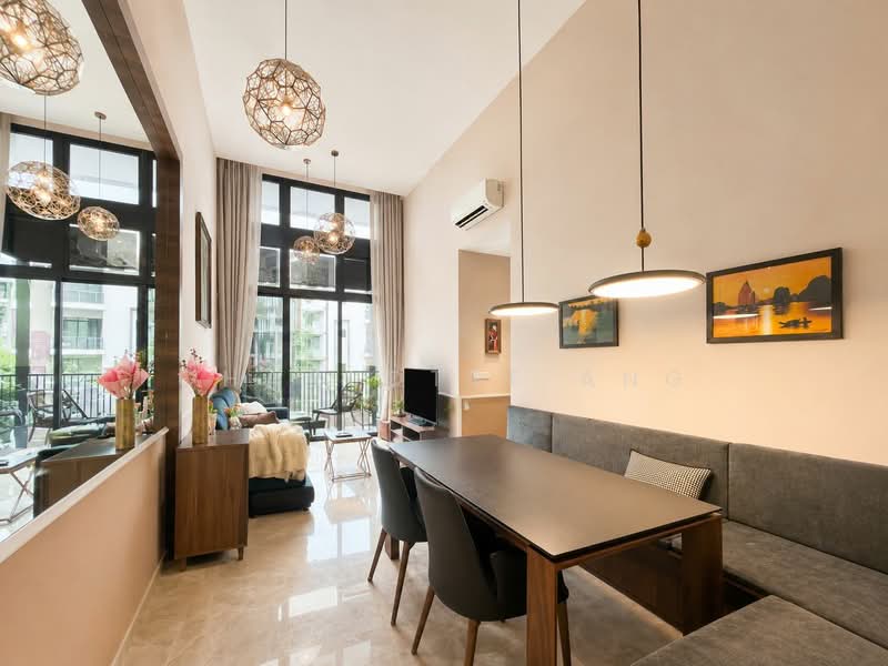 Daintree Residence, 11K Toh Tuck Road, 3 Bedrooms, 1,055 sqft, Condominium For Sale, by Charlotte Ang, 500171652 - Living Room - PropertyGuru.com.sg