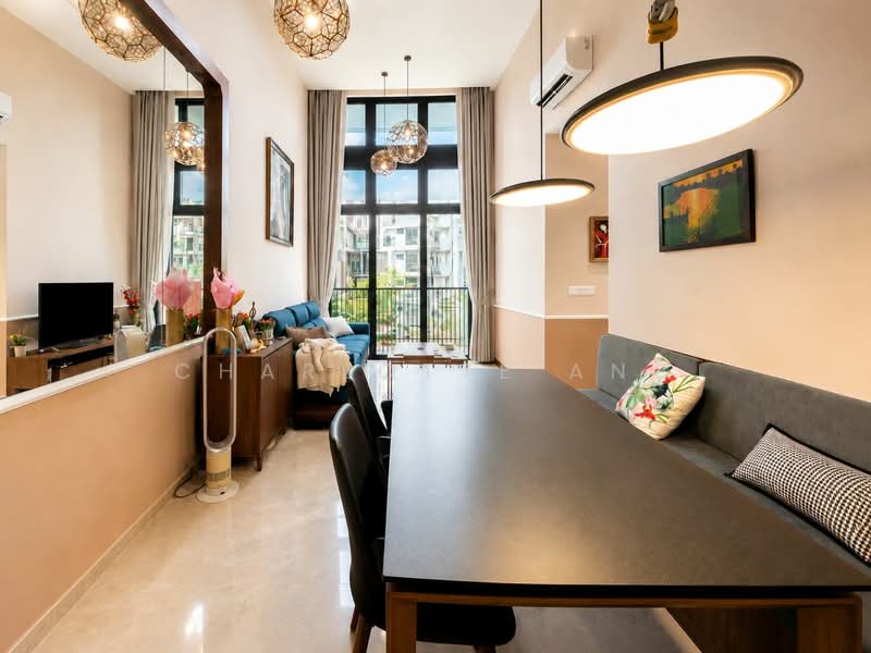 Daintree Residence, 11K Toh Tuck Road, 3 Bedrooms, 1,055 sqft, Condominium For Sale, by Charlotte Ang, 500171652 - Living Room - PropertyGuru.com.sg