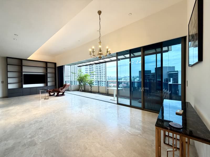 Leedon Residence, 14 Leedon Heights, 4 Bedrooms, 3,283 sqft, Condominium For Sale, by Clarie Lim, 500171655 - Living Room - PropertyGuru.com.sg