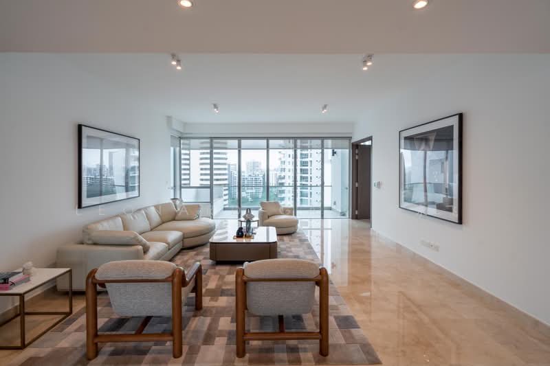 Draycott Eight, 4 Draycott Park, 4 Bedrooms, 2,896 sqft, Condominium For Sale, by Leonard Gao 高永飞, 500171667 - Living Room - PropertyGuru.com.sg