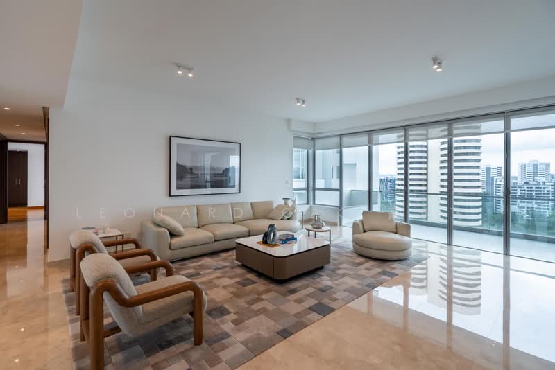Draycott Eight, 4 Draycott Park, 4 Bedrooms, 2,896 sqft, Condominium For Sale, by Leonard Gao 高永飞, 500171667 - Living Room - PropertyGuru.com.sg