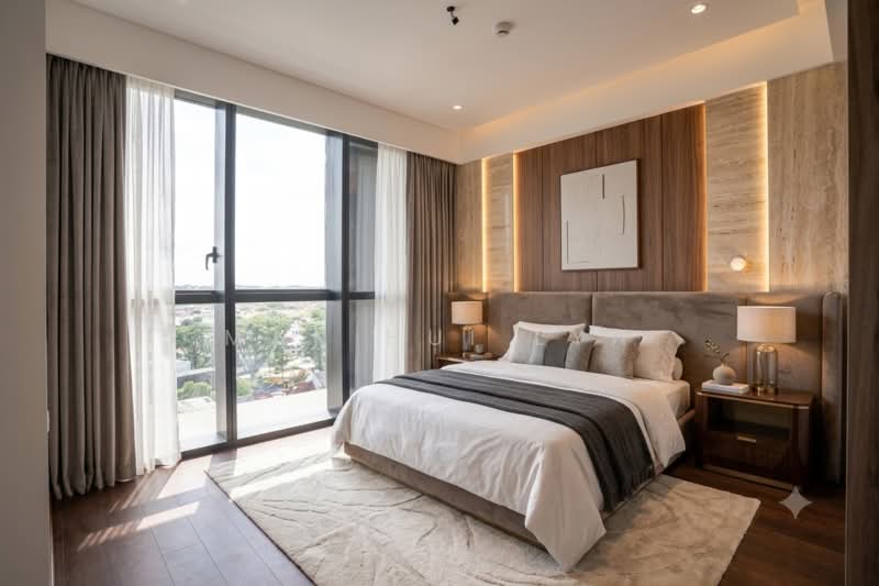 Lentor Modern, 3 Lentor Central, 3 Bedrooms, 990 sqft, Condominium For Sale, by Mak Hui Lyn, 500171682 - Bedroom - PropertyGuru.com.sg