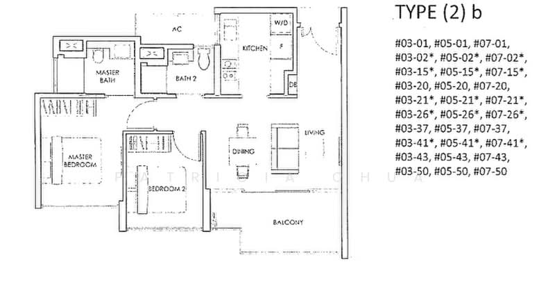 The Inflora, 51 Flora Drive, 2 Bedrooms, 743 sqft, Condominium For Sale, by Patricia Chua, 500171692 - PropertyGuru.com.sg