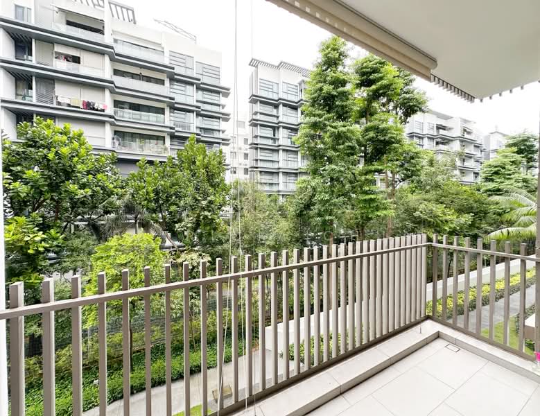 The Inflora, 51 Flora Drive, 2 Bedrooms, 743 sqft, Condominium For Sale, by Patricia Chua, 500171692 - Balcony - PropertyGuru.com.sg