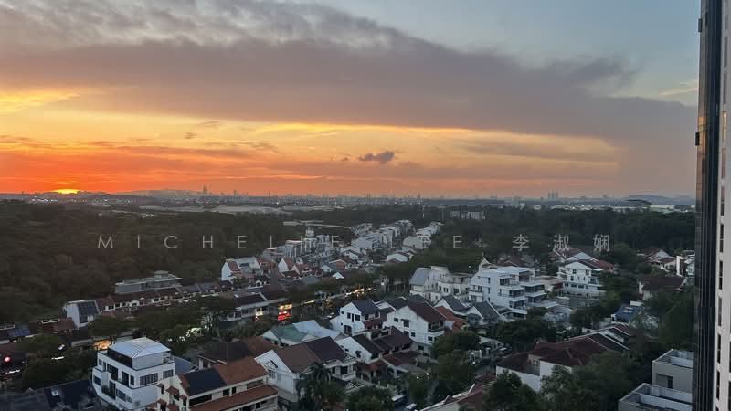 High Park Residences, 31 Fernvale Road, 2 Bedrooms, 570 sqft, Condominium For Sale, by Michelle Lee 李淑娴, 500171745 - Sunset view - PropertyGuru.com.sg