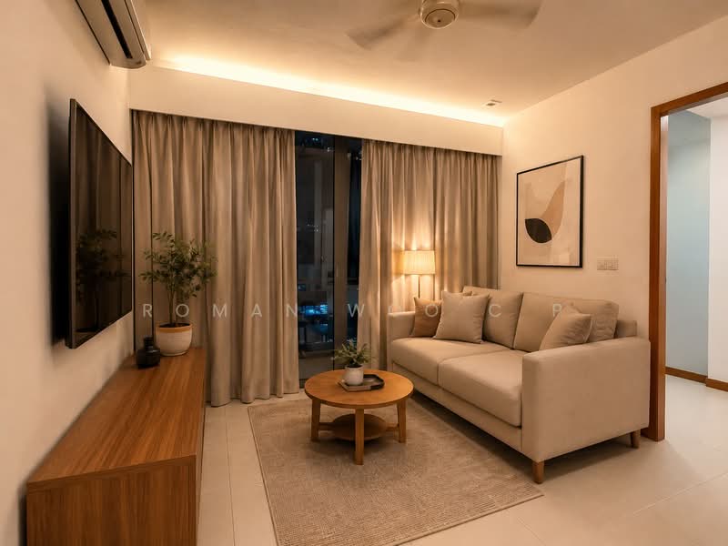 🔥Unbeatable Price🔥| 1 + Study Close to MRT | High Rental Yield, , 2 Bedrooms, 527 sqft, Condominium For Sale, by Roman Woo C P, 500171816 - Living Room - PropertyGuru.com.sg