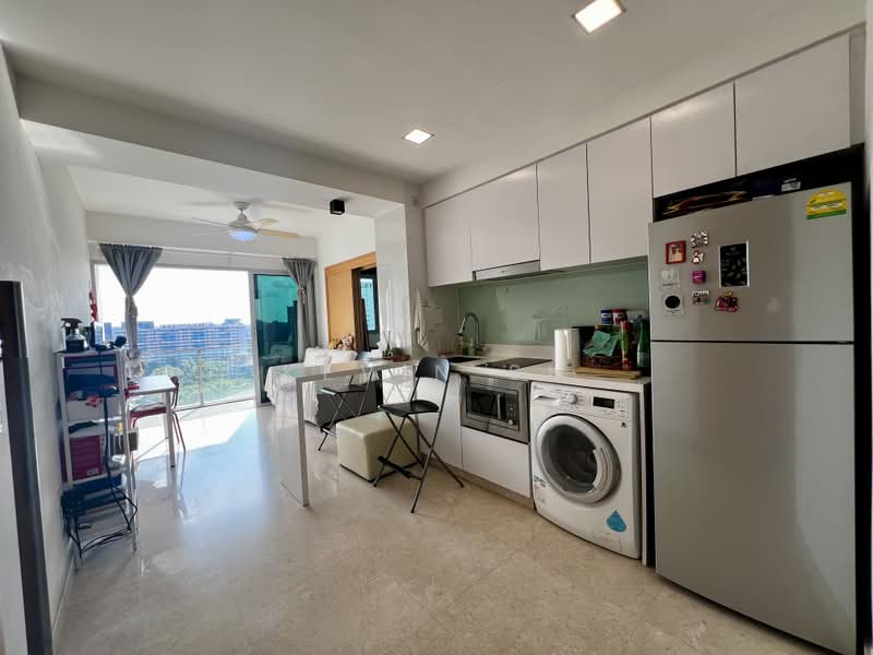 Eight Riversuites, 2 Whampoa East, 1 Bedroom, 441 sqft, Condominium For Rent, by Kevin Su, 500171817 - Kitchen - PropertyGuru.com.sg