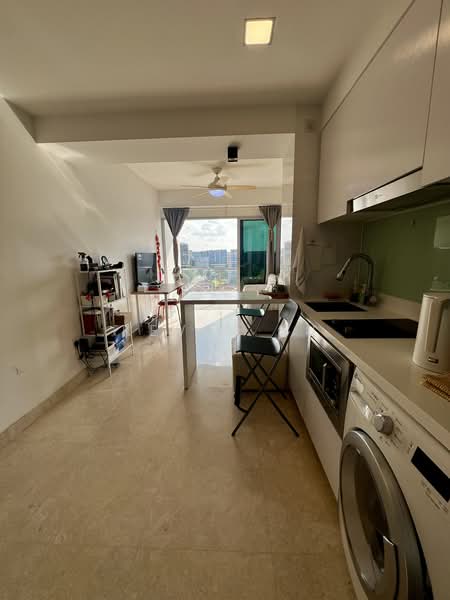 Eight Riversuites, 2 Whampoa East, 1 Bedroom, 441 sqft, Condominium For Rent, by Kevin Su, 500171817 - Kitchen - PropertyGuru.com.sg
