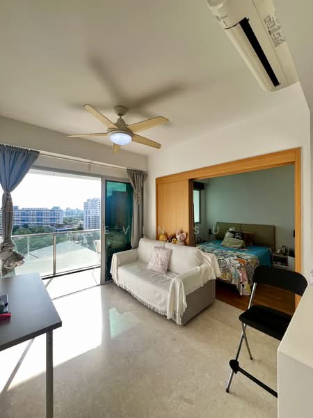 Eight Riversuites, 2 Whampoa East, 1 Bedroom, 441 sqft, Condominium For Rent, by Kevin Su, 500171817 - Living Room - PropertyGuru.com.sg