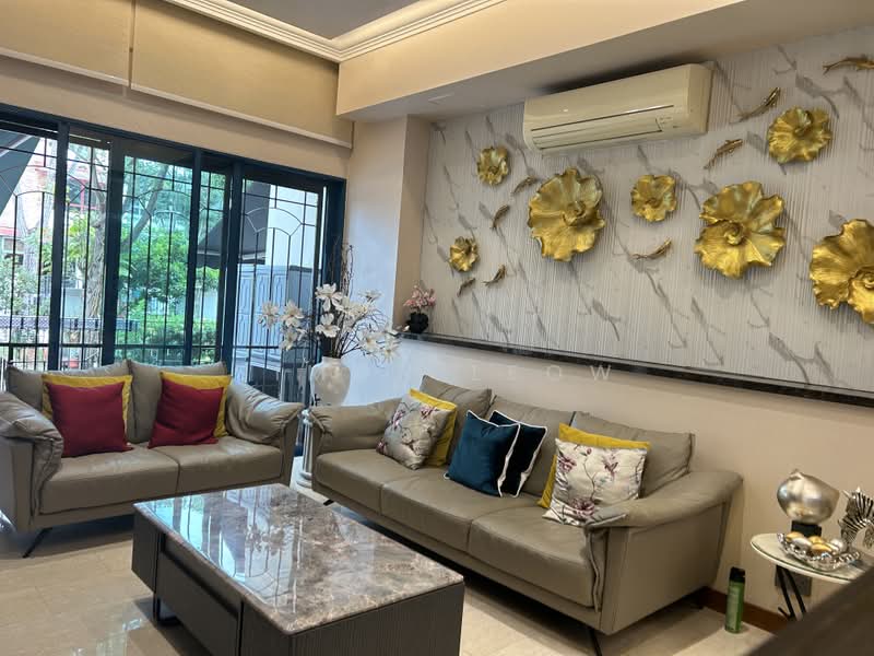 D'Manor, Tanah Merah Kechil Avenue, 6 Bedrooms, 3,305 sqft, Terraced House For Sale, by Simon Leow, 500171838 - Living Room - PropertyGuru.com.sg