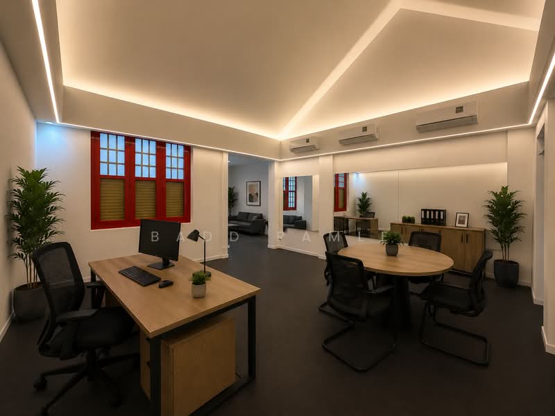 New Bridge Road, 275 New Bridge Road, 1,000 sqft, Shop / Shophouse For Rent, by Badd Ramle, 500171895 - L4 AI visual as office space - CommercialGuru.com.sg