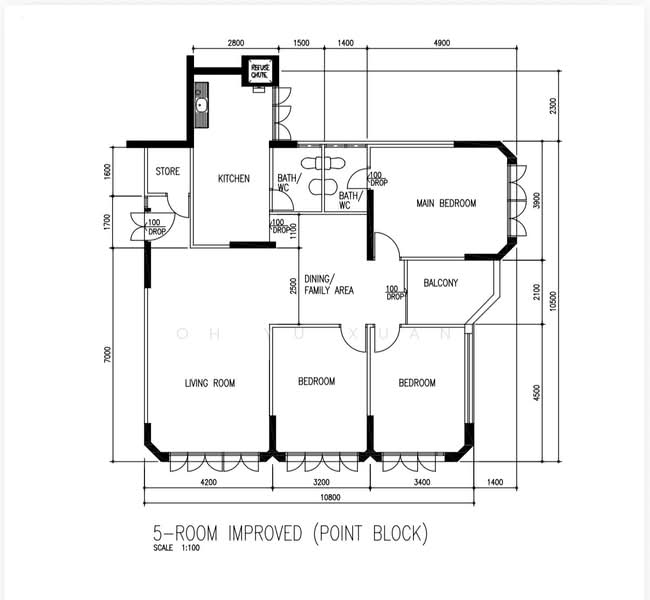 103 Jurong East Street 13, 103 Jurong East Street 13, 3 Bedrooms, 1,292 sqft, HDB Flat For Sale, by Oh Yu Xuan, 500171897 - PropertyGuru.com.sg