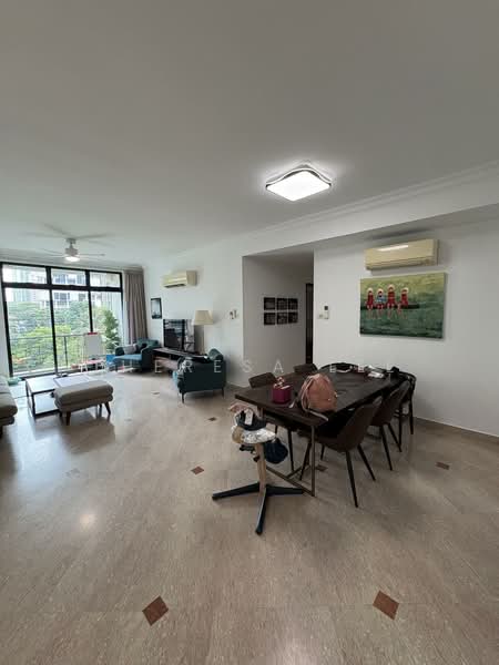 Spring Grove, 53 Grange Road, 3 Bedrooms, 1,389 sqft, Condominium For Rent, by Theresa Lee, 500171898 - Living Room - PropertyGuru.com.sg