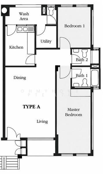 Rosalia Park, 42 Lorong Ong Lye, Hougang / Punggol / Sengkang, 2 Bedrooms, 1,152 sqft, Condominium For Sale, by DON SIDHU, 500171901 - PropertyGuru.com.sg
