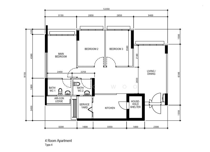 18A Circuit Road, Circuit Road, 3 Bedrooms, 1,001 sqft, HDB Flat For Sale, by Eric Woo, 500171912 - PropertyGuru.com.sg