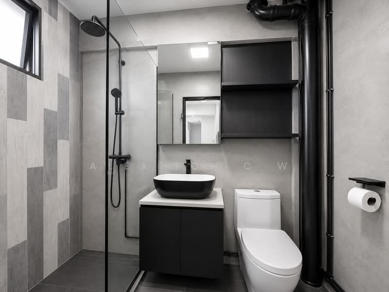 532 Serangoon North Avenue 4, 532 Serangoon North Avenue 4, 3 Bedrooms, 1,109 sqft, HDB Flat For Sale, by Alex Toh C W, 500171933 - Bathroom - PropertyGuru.com.sg